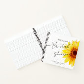 Carnets pour douche nuptiale dans un design modern (Intérieur)