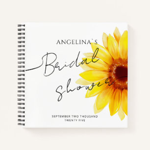 Carnets pour douche nuptiale dans un design modern