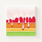 Carnets réalistes de recettes de gâteau (Dos)