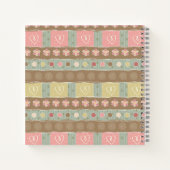 Carnets Recette Motif de coeur (Dos)