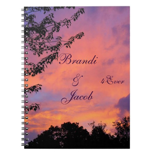 Carnets romantiques du coucher de soleil d'été *Pe (Devant)
