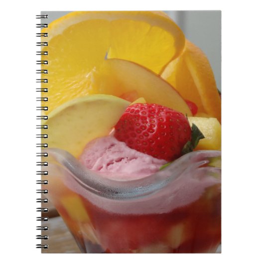 Carnets Sundae à la crème de glace (Devant)