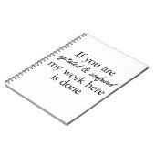 Carnets uniques de cadeaux de carnet d'idées (Côté gauche)
