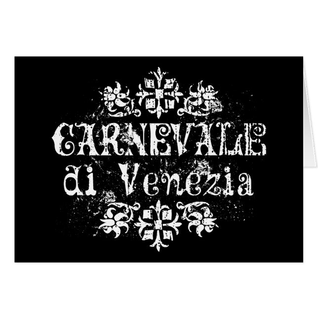 Carnevale di Venezia (Voorkant Horizontaal)