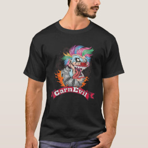 CarnEvil Grappige Horror Enge Verschrikkelijke Clo T-shirt