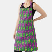 Carnival Argyle All-Over Print Schort (Insitu)
