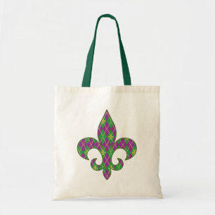 Carnival Argyle Canvas tas