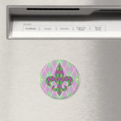 Carnival Argyle Magnet Magneet (Insitu (Vaatwasser))