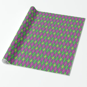 Carnival Argyle Wrapping Paper Cadeaupapier