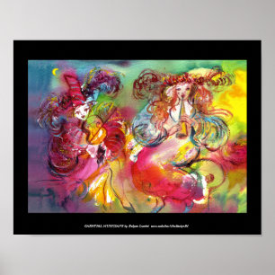 CARNIVAL BALLET/Venetian Masquerade, Dance,Music Poster