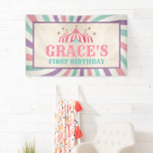 Carnival Banner, Carnival Circus Banner (Insitu)