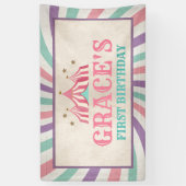 Carnival Banner, Carnival Circus Banner (Verticaal)