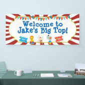 Carnival Birthday Banner Circus Birthday Party (Beurs)