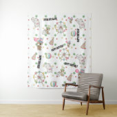 Carnival Birthday Wandkleed (In situ)