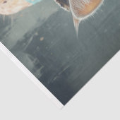 Carnival Cat Decoupage Tissuepapier (Detail)