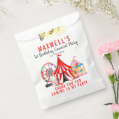 Carnival Circus Festival Show Dank je verjaardag Bedankzakje (Gezegeld)