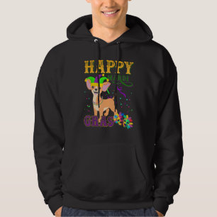 Carnival Classic Chihuahua Dog Mardi Gras Costume Hoodie