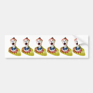 Carnival Clown Bumpersticker