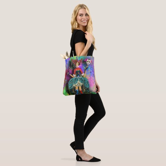 Carnival Clown Joker Jester Sac fourre-tout (Sur le modèle)