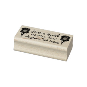 Carnival Cotton Snoep Floss Spun Sugar Address Rubberstempel