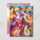 CARNIVAL DANCE BRIEFKAART (Voorkant / Achterkant)