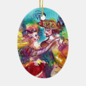 CARNIVAL DANCE KERAMISCH ORNAMENT (Achterkant)