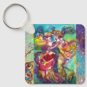 CARNIVAL DANCE Venetian Masquerade Ball Sleutelhanger