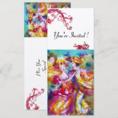 CARNIVAL DANSE Fleurons Rouges Programme de Fête (Devant / Derrière)