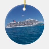 Carnival Dream Cruise Ship Ceramic Ornament (Voorkant)
