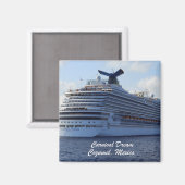 Carnival Dream Magneet (Voorkant / Achterkant)