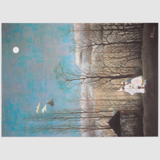 Carnival Evening, Rousseau Tissuepapier (Voorkant)