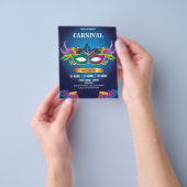 Carnival Event Invitation Flyer (Hand)