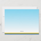 Carnival Fairgrounds Faire-part (Dos)