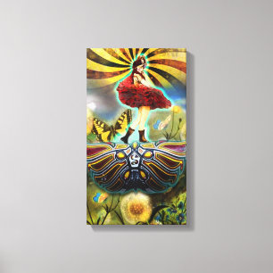 Carnival Fairy Canvas afdrukken