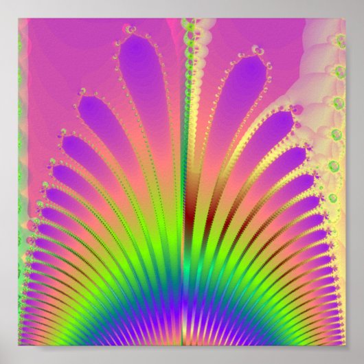 Carnival Feathers Poster (Voorkant)