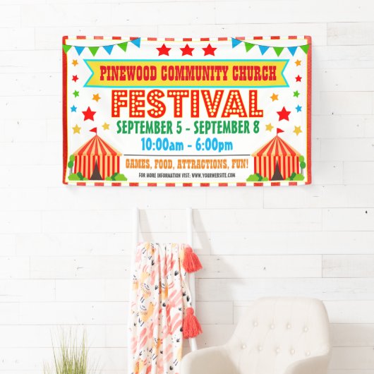Carnival Festival Banner (Insitu)