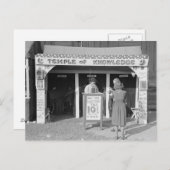 Carnival Fortune Teller, 1938 Briefkaart (Voorkant / Achterkant)