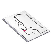 Carnival Girls Productions Silouhette Notitieboek (Rechterzijde)