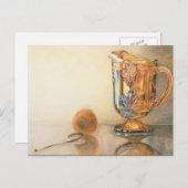 Carnival Glass Pitcher Art Briefkaart (Voorkant / Achterkant)