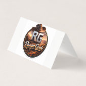 Carnival greeting card kaart (Achterkant)