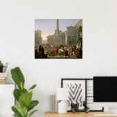 Carnival in Rome, c.1650-51 Poster (Thuiskantoor)