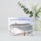 Carnival Legend d Briefkaart (Staand voorkant)