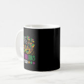 Carnival Lover Gift Idea Celebration Mardi Gras Koffiemok (Voorkant links)