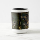 Carnival Mask-Green Damask Mokken (Midden)