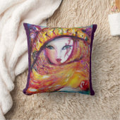 CARNIVAL MASK IN GOLD YELLOW MET RODE ROSE KUSSEN (Deken)