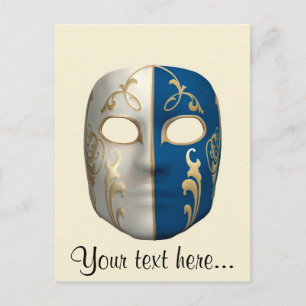 Carnival Masker Briefkaart