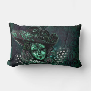 Carnival Masker - Emerald Masquerade Sierkussennen Kussen