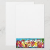 CARNIVAL NIGHT / Venetian Masquerade,Dance Music Briefpapier (Voorkant / Achterkant)