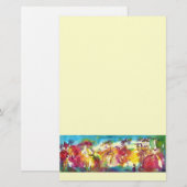 CARNIVAL NIGHT / Venetian Masquerade, Dance Music Briefpapier (Voorkant / Achterkant)