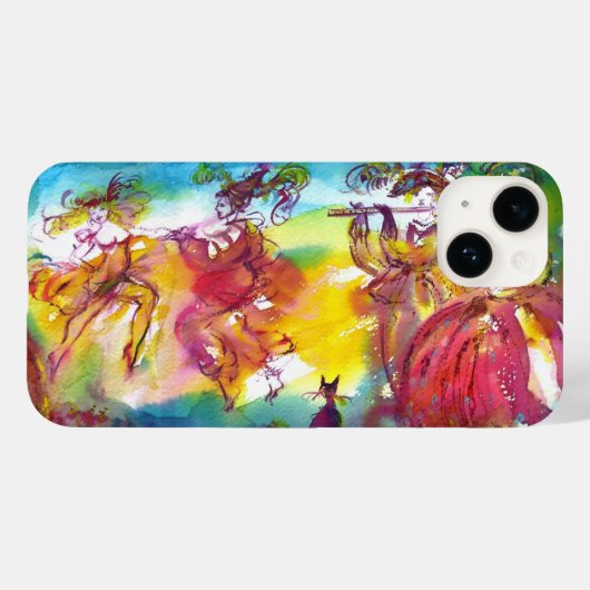 CARNIVAL NIGHT / Venetian Masquerade, Dance Music Case-Mate iPhone Case (Achterkant (horizontaal))